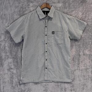 Drill Clothing Co. Shirt Men's Size  XXL Gray Casual Short Sleeve Button